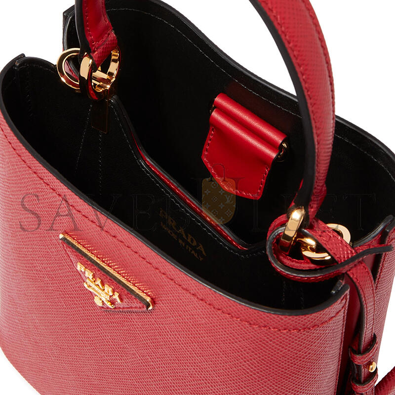 PRADA SAFFIANO SMALL PANIER BUCKET BAG 1BA217 (18*17*10.5cm)